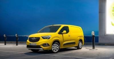 Opel представил электрический фургон на основе модели Combo (ФОТО)
