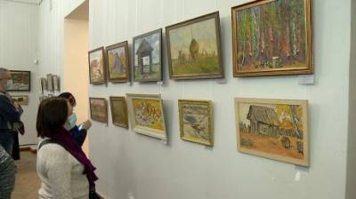 В картинной галерее открылась выставка живописца Бориса Борисова