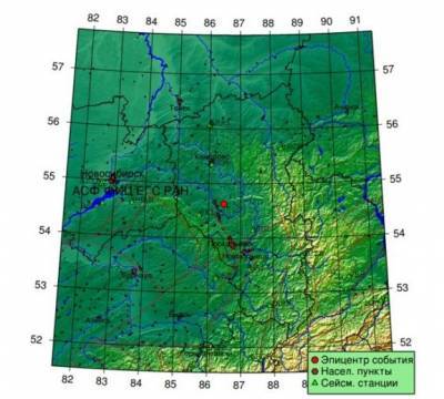 Ещё одно землетрясение зарегистрировали в Кузбассе