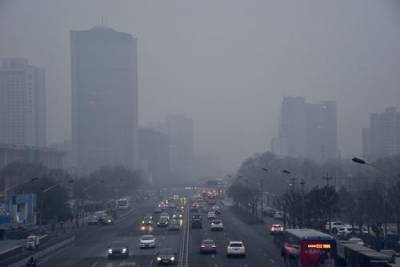 В Пекине загрязнение воздуха превысило норму ВОЗ в восемь раз