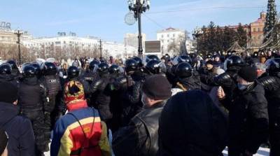 В РФ начались митинги в поддержку оппозиционера Навального