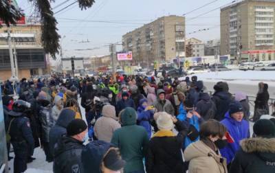 Посольство США опубликовало места протестов в России в поддержку Навального