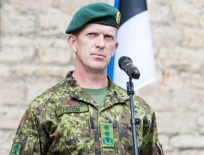 Главный военный Эстонии мечтает о нападении России на Таллин