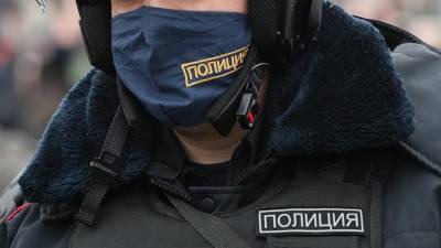Мужчина угрожал взрывом на несанкционированной акции в Москве