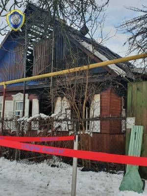 Четыре человека погибли на пожаре в частном доме в Борисове