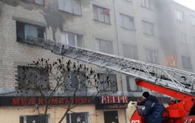 В Павлограде горело общежитие, есть пострадавшие