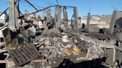 В Газе взорвался дом, 36 ранены, столб дыма был виден в Израиле: видео