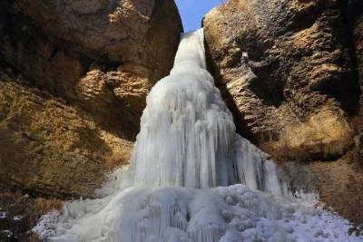 На Ставрополье показали самый высокий водопад