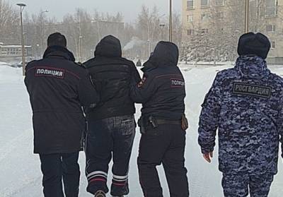 В Сургуте задержаны трое участников митинга в поддержку Навального