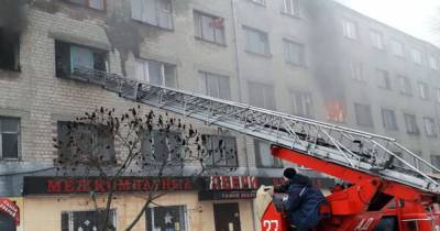 В Павлограде произошел пожар в общежитии: есть пострадавшие