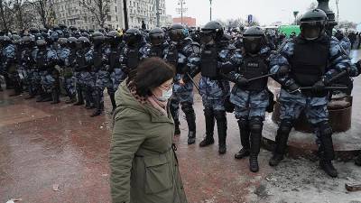 В СПЧ заявили о корректном поведеним полиции на несогласованной акции в Москве