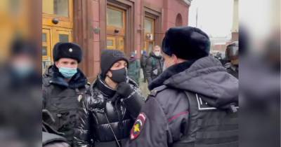 На акции в поддержку Навального в Москве задержана жена оппозиционера