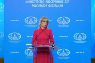 Захарова призвала к ответу дипломатов США из-за акций за Навального