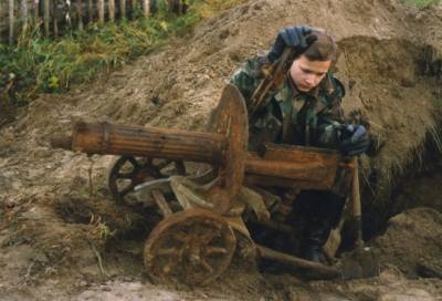 Фото: поисковики показали оружие с Невского пятачка, найденное более 20 лет назад