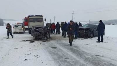 Жуткая авария в Сабинском районе Татарстана, погибли двое взрослых и маленький ребенок