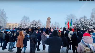 Протестная акция в Сыктывкаре обошлась без автозаков