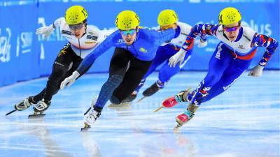 Ивлиев завоевал «золото» на дистанции 500 метров на ЧЕ по шорт-треку