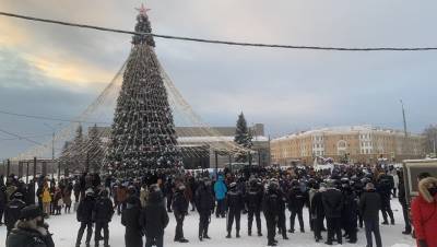 На митинге в Петрозаводске задержали 23 человека