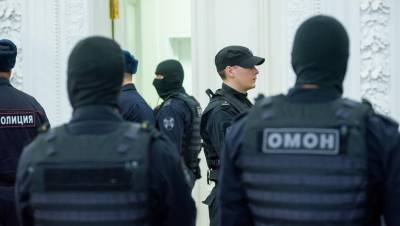 В центре Петербурга сотрудник ОМОНа ударил ногой женщину