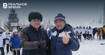 Хоккей, лыжные соревнования и борьба: новые посты в «Инстаграмах» глав районов Татарстана 23 января