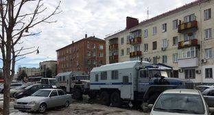 Краснодарские силовики провели задержания под конец акции протеста