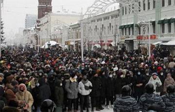 «МБХ медиа»: В акциях в поддержку Навального по всей РФ приняли участие минимум 110 тысяч человек