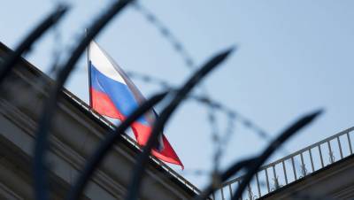 Конфликт произошел на акции у посольства России в Киеве