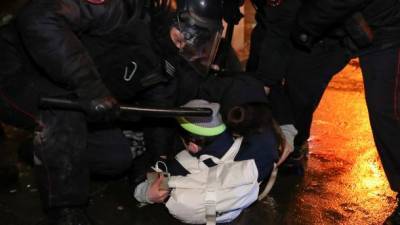 Правозащитники заявили о рекордном количестве задержанных во время акций протеста в России