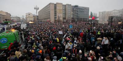 «Антирекорд десятилетия». На протестах в России задержали почти 3200 человек