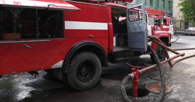 Пожар на складе с газовыми баллонами в Москве ликвидировали