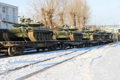 Недельные учения танкистов ЦВО прошли под Челябинском