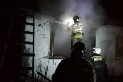 На пожаре в Киреевске погиб мужчина
