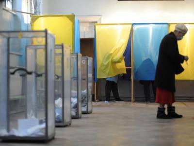 В ряде областей Украины проходят повторные выборы