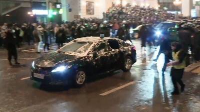 Уголовное дело возбуждено после нападения протестующих на авто сотрудника ФСБ