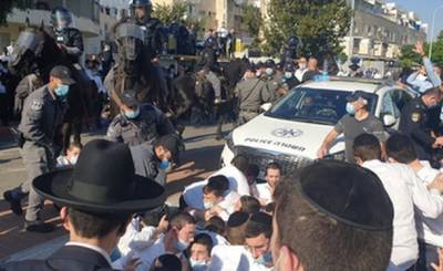 Крупные столкновения ортодоксов с полицией произошли в Иерусалиме и Ашдоде