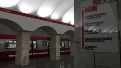 У пассажира метро обнаружили гранату во время досмотра на станции "Лесная"