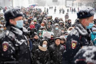 Опубликовано видео задержаний на несанкционированном митинге в Петрозаводске