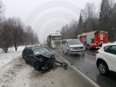 В Москве четыре человека пострадали в жестком ДТП на Варшавском шоссе