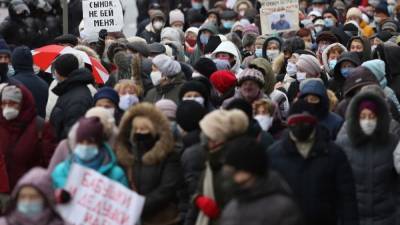 "Протестные снеговики" и цепи солидарности: что происходит в Беларуси 24 января – фото, видео