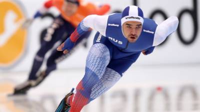 Конькобежец Арефьев победил на 500 метров на этапе Кубка мира