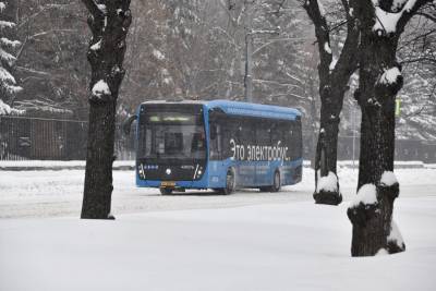 Маршрут электробуса №622 продлят до станции метро "Парк Победы"