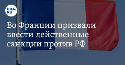 Во Франции предложили ввести «действенные» санкции против РФ