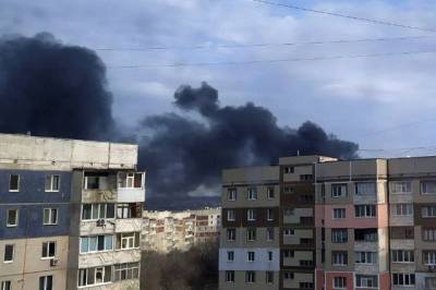 В Луганске подожгли склад ГСМ террористов «ЛНР»