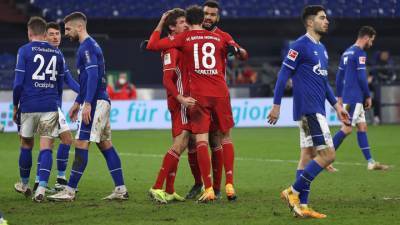 "Бавария" забила четыре безответных мяча в ворота "Шальке"
