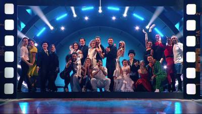 По итогам первого конкурсного дня проекта "Танцы со звездами" лидируют Сергей Лазарев и Екатерина Осипова