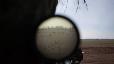 В Донбассе снайпер застрелил морпеха ВСУ