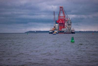 Укладка "Северного потока - 2" началась в водах Дании