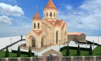 Тюменцы завершили часть важных строительных работ в Армянской апостольской церкви
