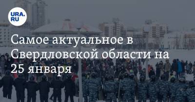 Самое актуальное в Свердловской области на 25 января. Проповеди отца Сергия удалили из YouTube, на пост главы Екатеринбурга заявились еще два кандидата