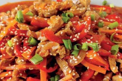 Мясо с овощами в китайском стиле: самый вкусный рецепт